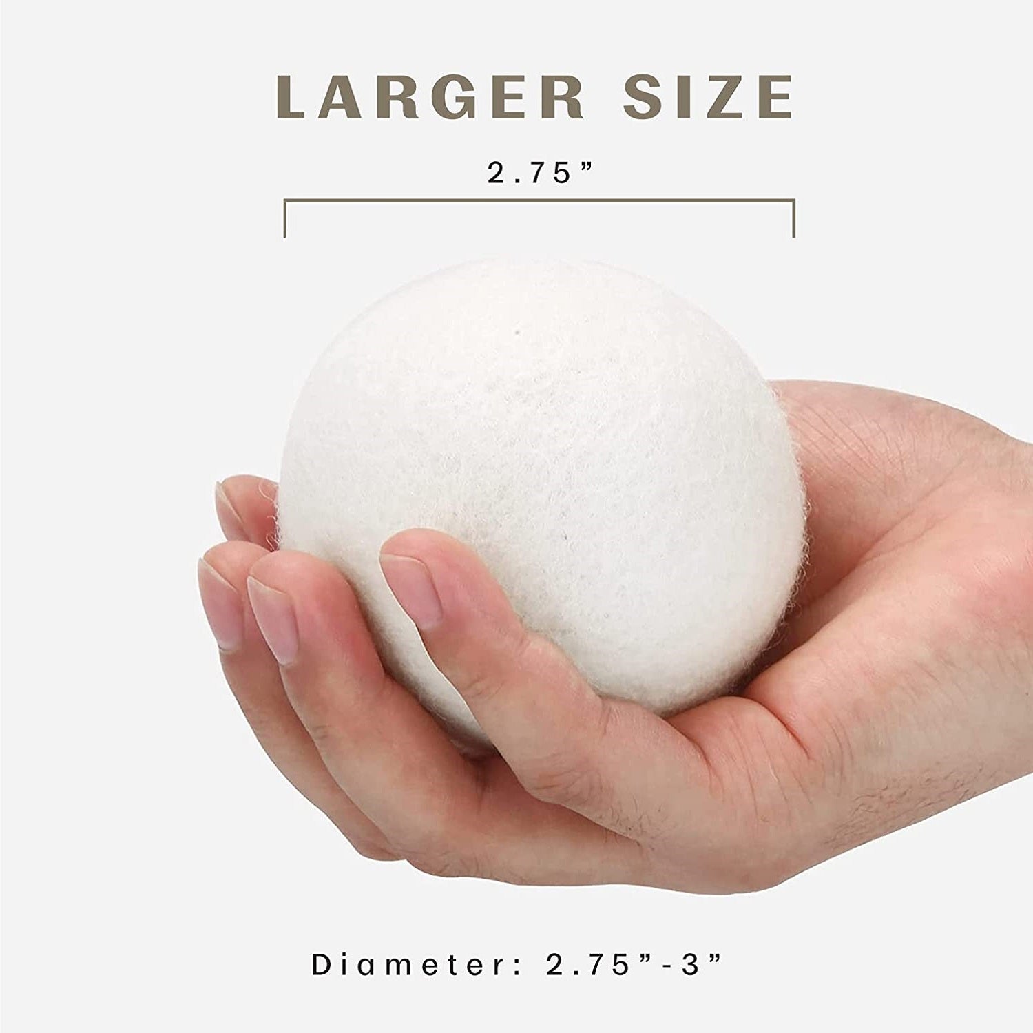 100% Pure New Zealand Wool Dryer Balls - BlueBreeze