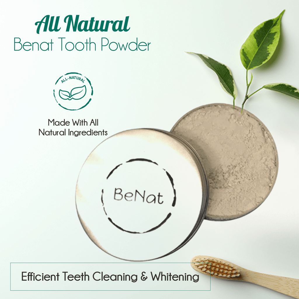 All - Natural Tooth Powder. Eco - Friendly. - BlueBreeze