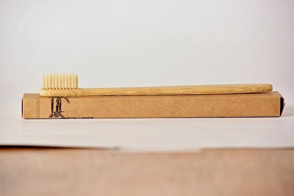 Bamboo Toothbrush. Soft, Eco - Friendly - BlueBreeze