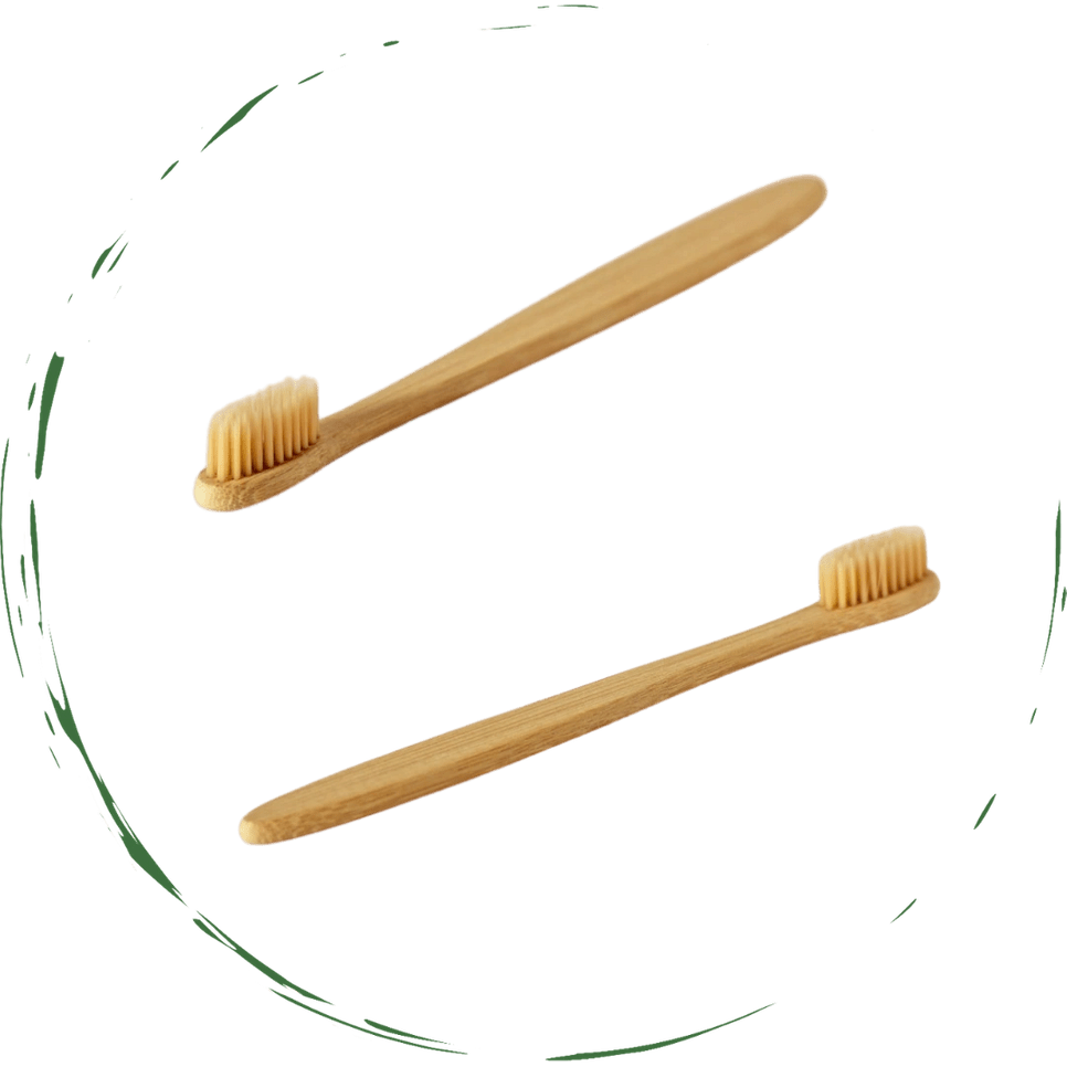 Bamboo Toothbrush. Soft, Eco - Friendly - BlueBreeze