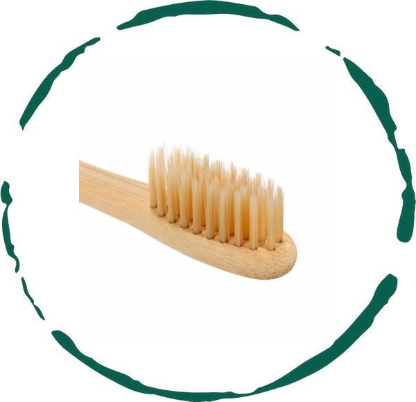 Bamboo Toothbrush. Soft, Eco - Friendly - BlueBreeze