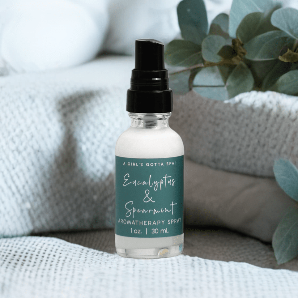 Eucalyptus and Spearmint Aromatherapy Spray - BlueBreeze