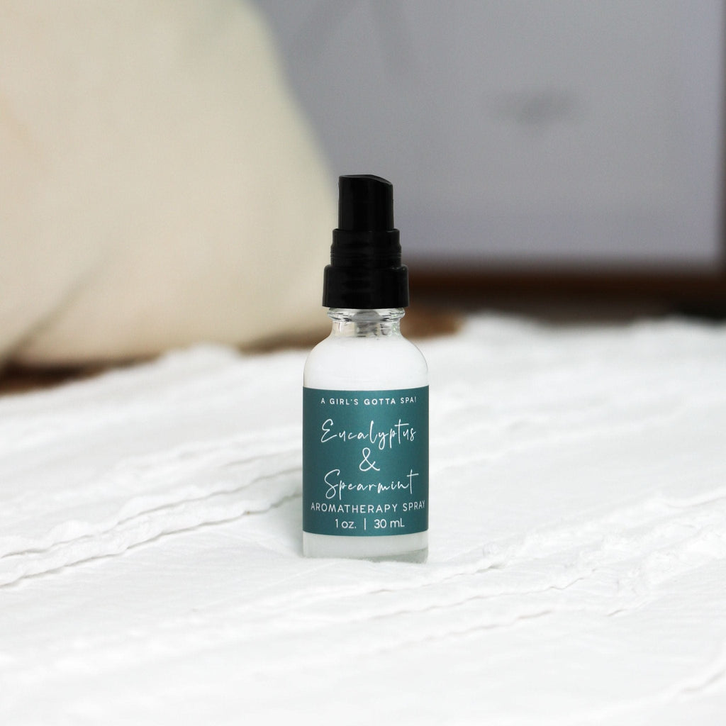 Eucalyptus and Spearmint Aromatherapy Spray - BlueBreeze