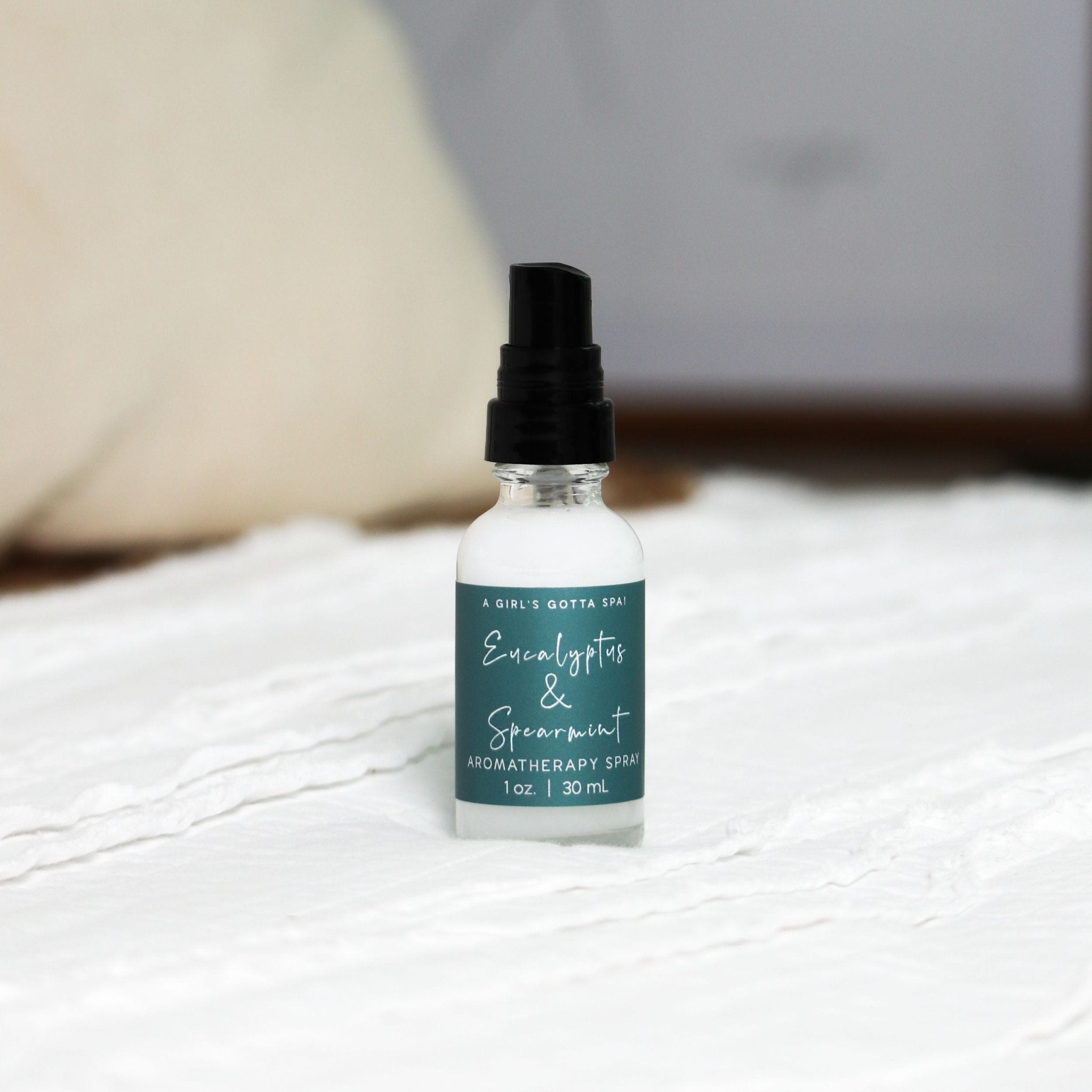 Eucalyptus and Spearmint Aromatherapy Spray - BlueBreeze