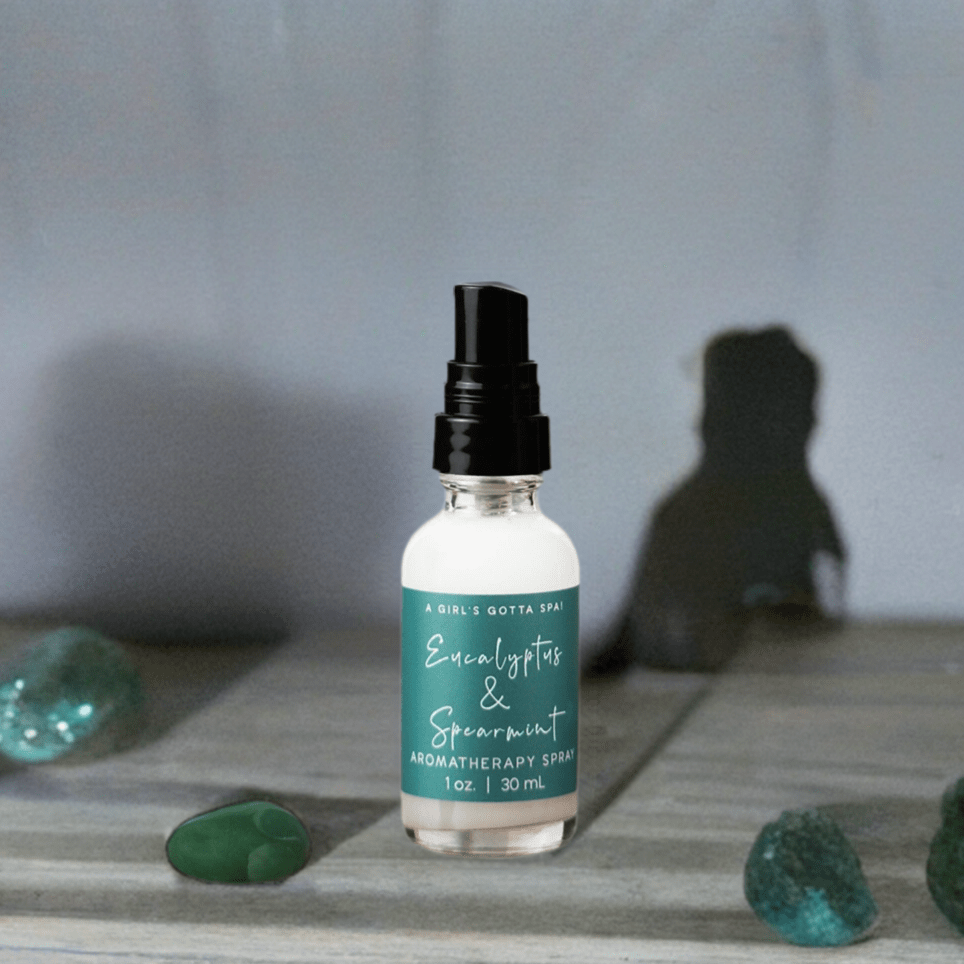 Eucalyptus and Spearmint Aromatherapy Spray - BlueBreeze