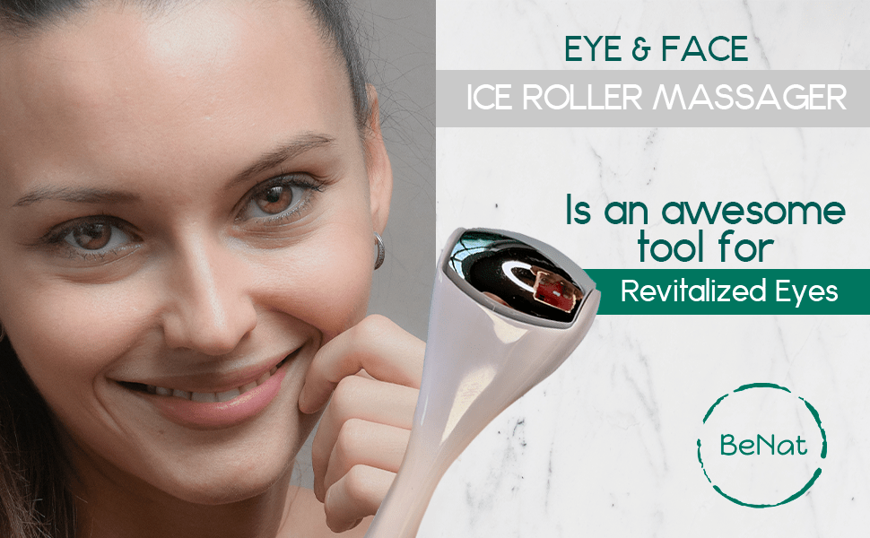 Eye & Face Ice Roller Massager - BlueBreeze