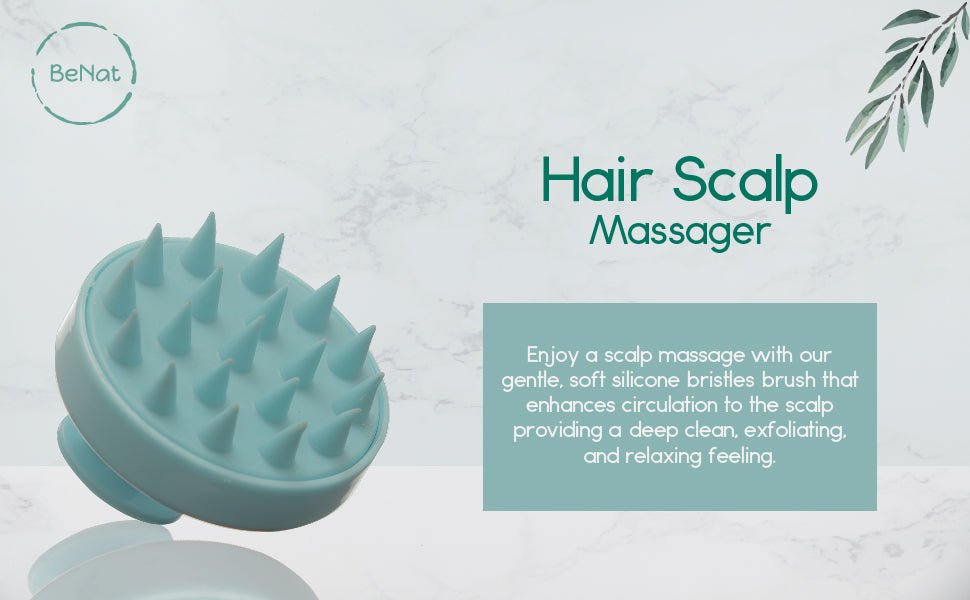 Hair Scalp Massager - BlueBreeze