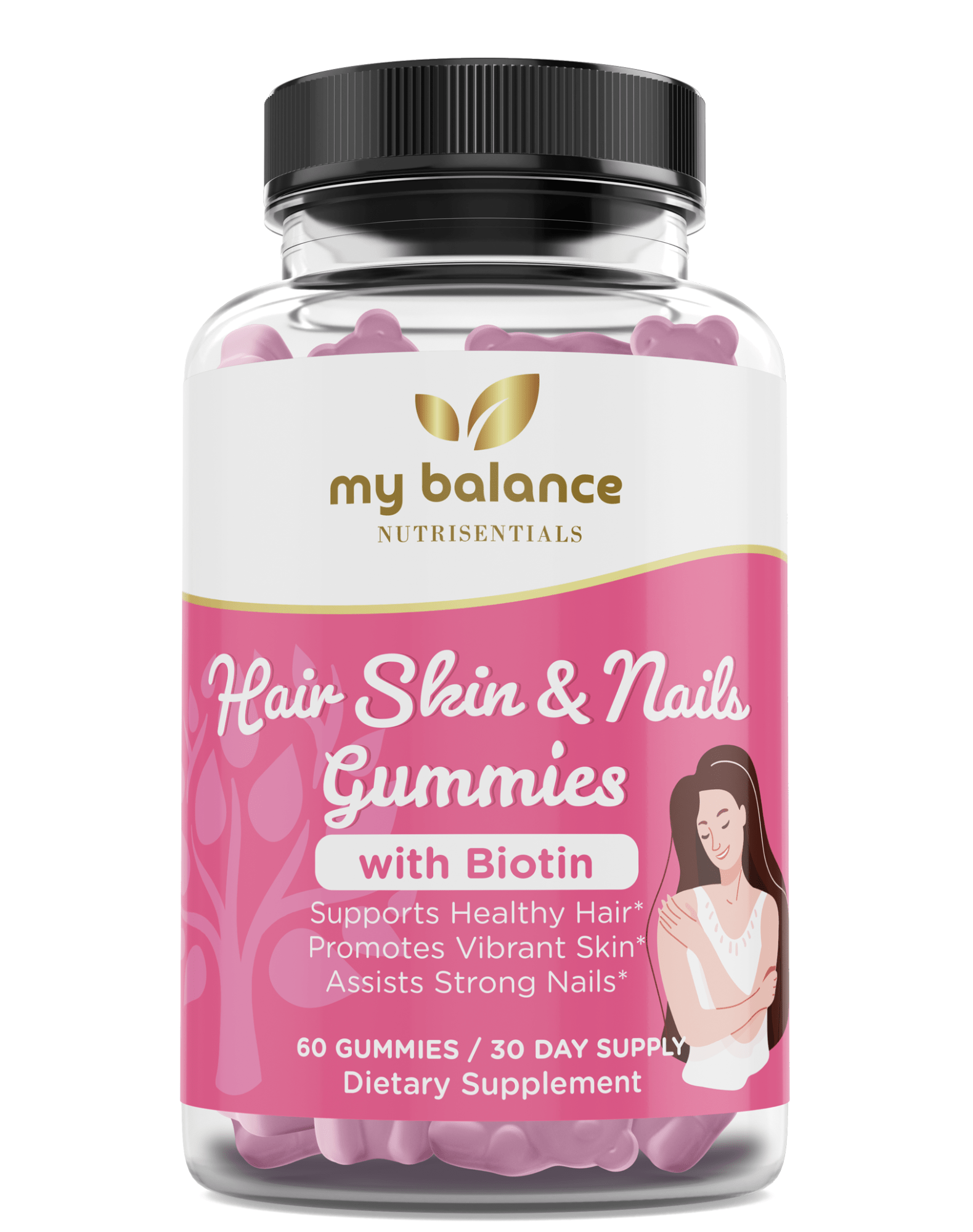 Hair Skin and Nails with Biotin - BlueBreeze