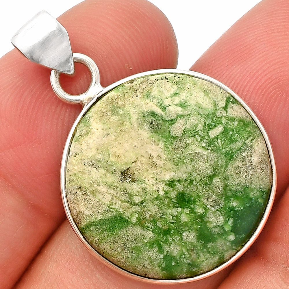 Natural Utah Variscite Pendant P - 1001 SDP148099 - BlueBreeze