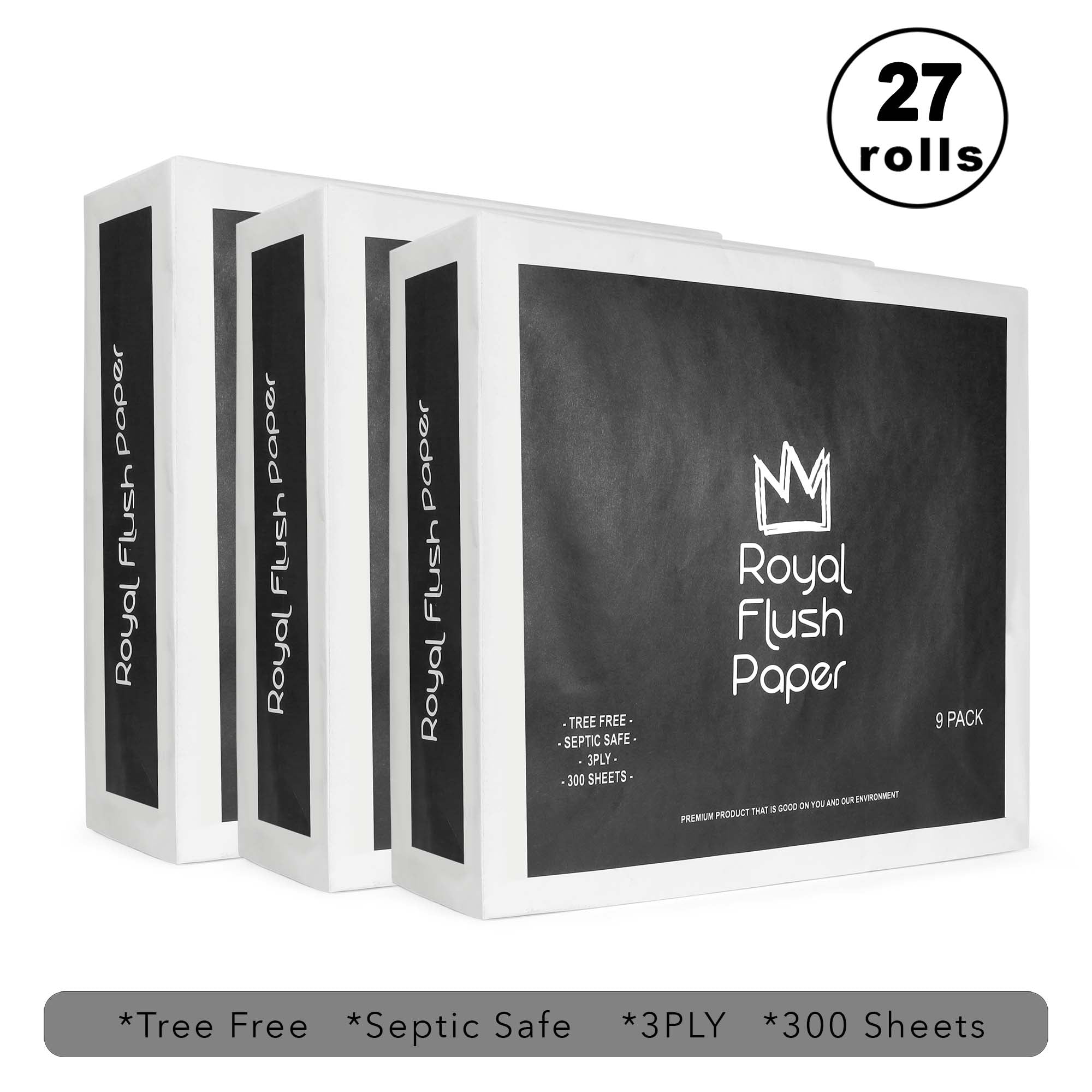 Premium Bamboo Toilet Paper - BlueBreeze