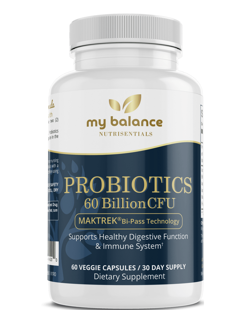 Probiotics 60 billion - Max Strength - BlueBreeze