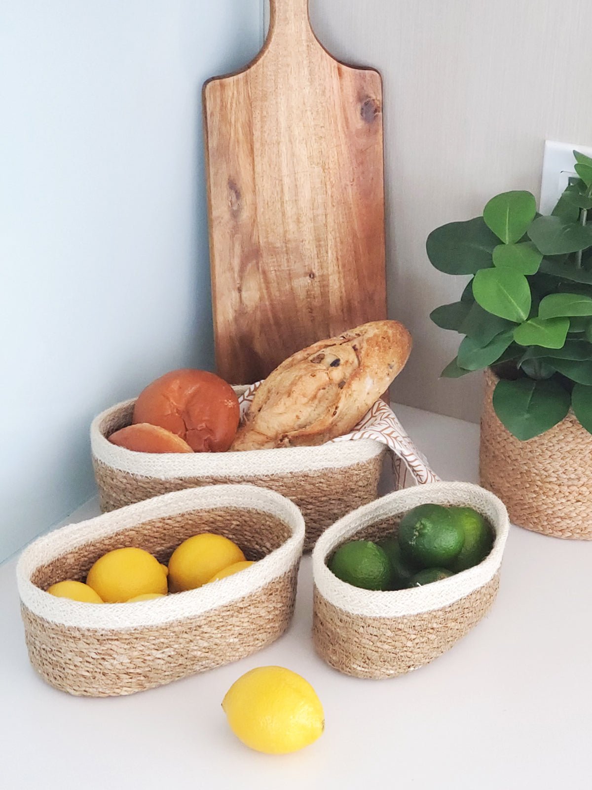 Savar Oval Bowl (Set of 3) - BlueBreeze