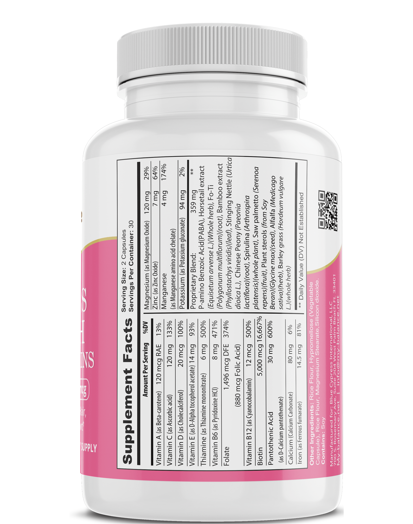 Women’s Health Multivitamins - BlueBreeze